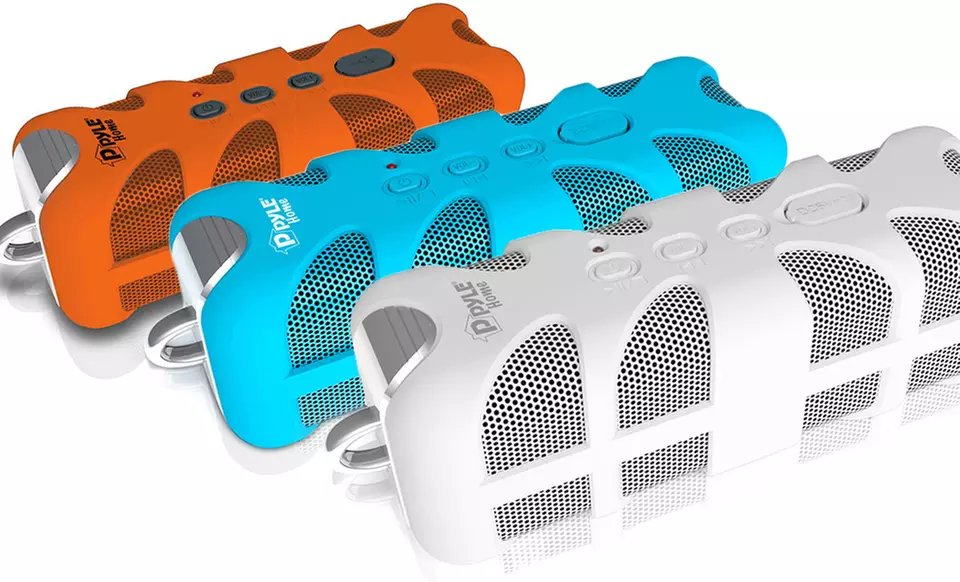 Pyle Sound Box Splash-Proof Bluetooth Wireless Speaker (PWPBTA70). Multiple Colors Available. Free Returns. - Primary Image