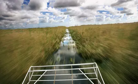 Airboat Tour and Alligator Show for Two or Private Airboat Tour for Four at Everglades Holiday Park (Up to 51% Off) - Primary Image
