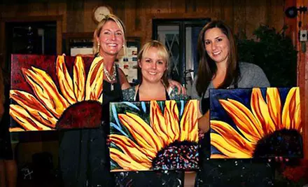 $22 for a Two- or Three-Hour BYOB Painting Class at The Painted Cork (Up to $45 Value) - Primary Image