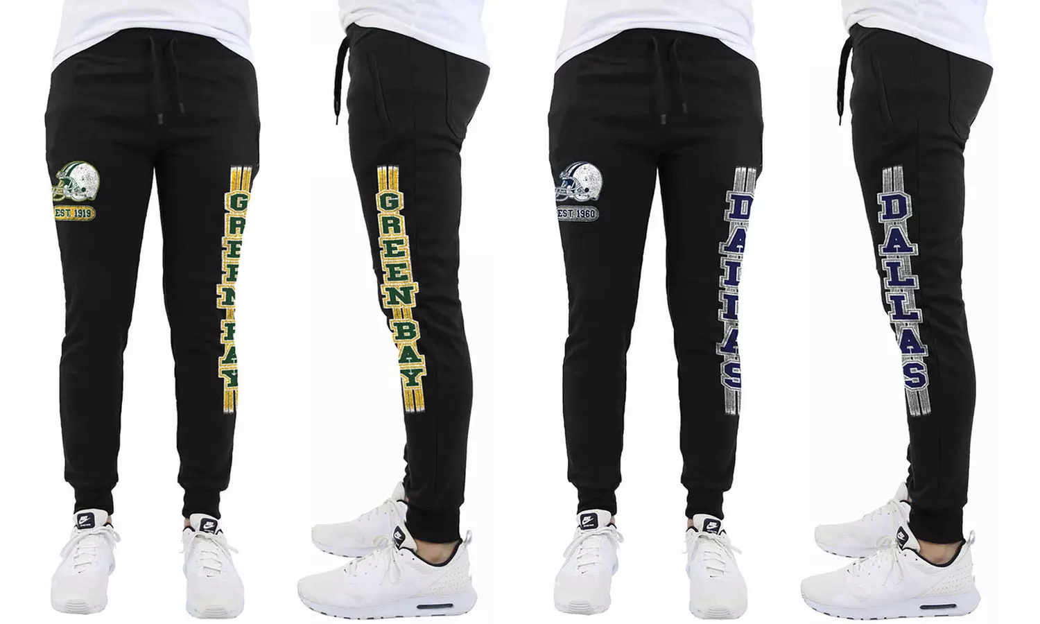 Men's Awesome Football Fleece Jogger Sweatpants (S-2XL) - Primary Image