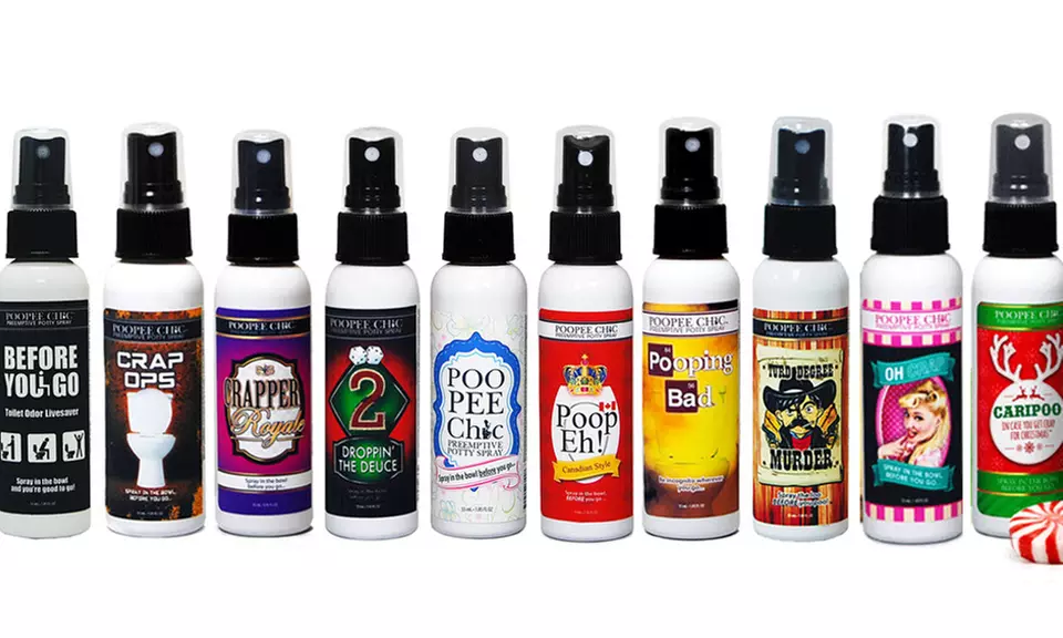 2-Pack 55ml PooPeeChic Preemptive Potty Spray - Primary Image