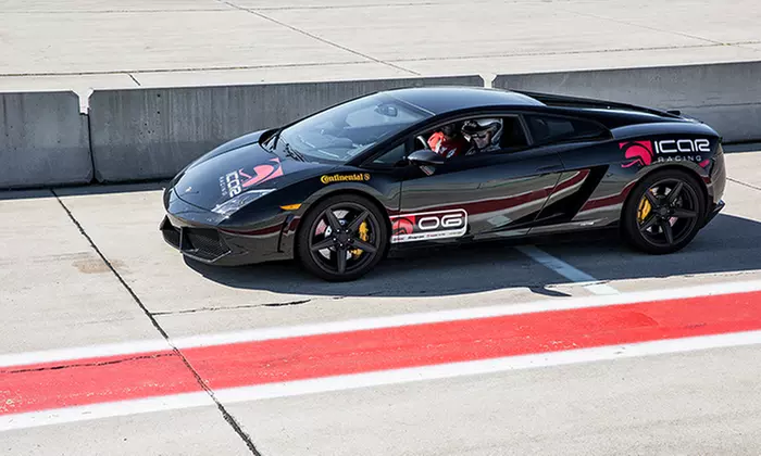 Two Laps in a Nissan GT-R, Ferrari F430, Ferrari 458, or Lamborghini Gallardo at iCar Mirabel (Up to 50% Off) - Primary Image