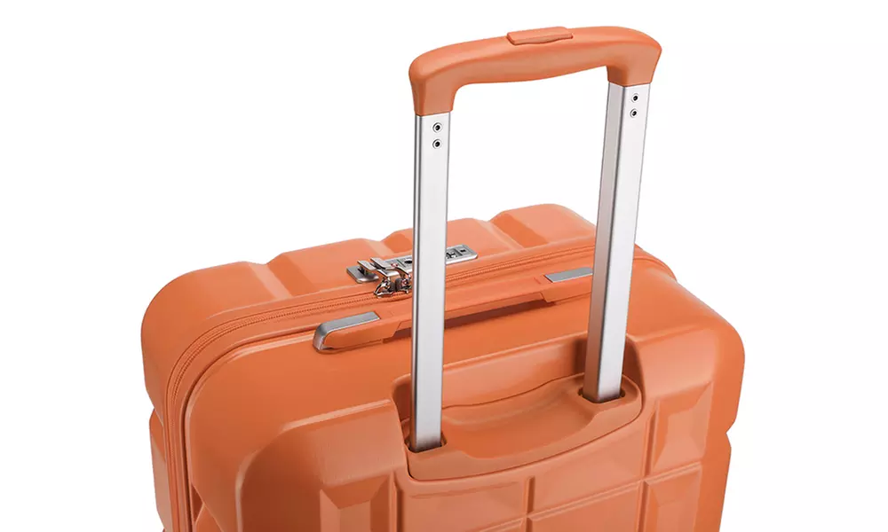 1 of 4 oranje koffers