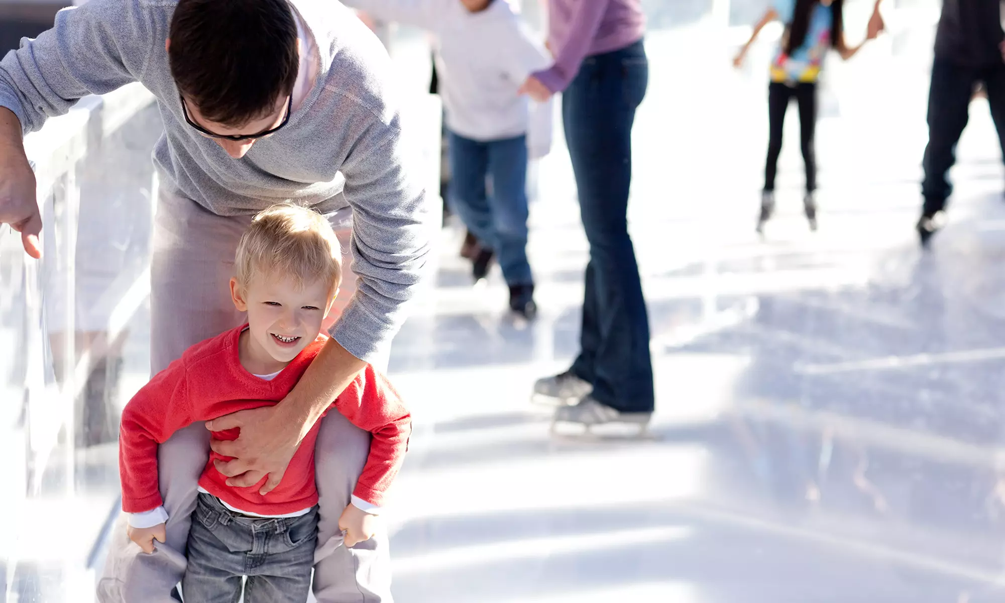 Admission, Ice Skate Rental and Fountain Soda for Two or Four at Palm Beach Skate Zone (Up to 43% Off) - Primary Image