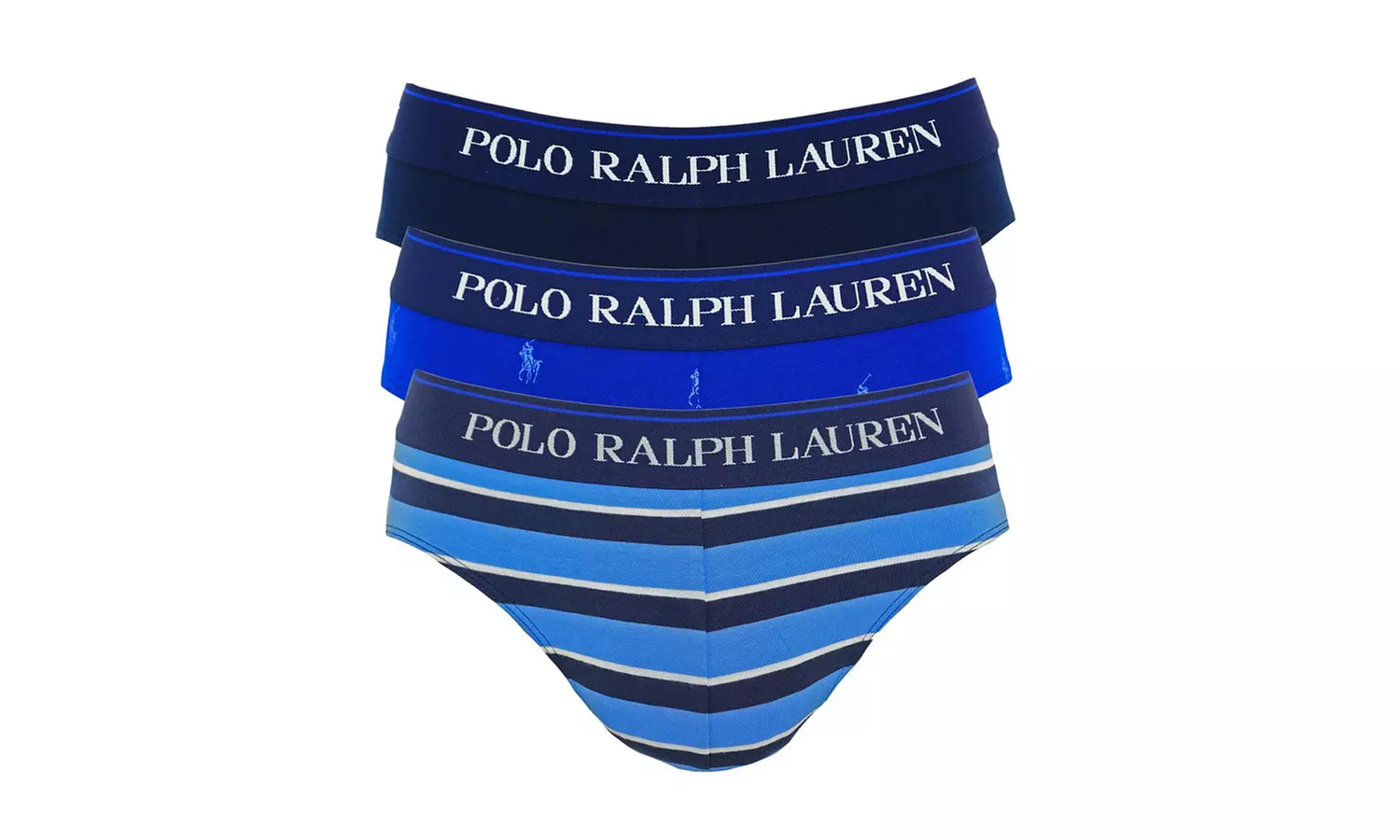 Pack de 3 slips de la marque Ralph Lauren pour homme - Second Medium