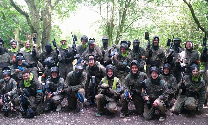 Image 2: Paintball With Ammo and Drink