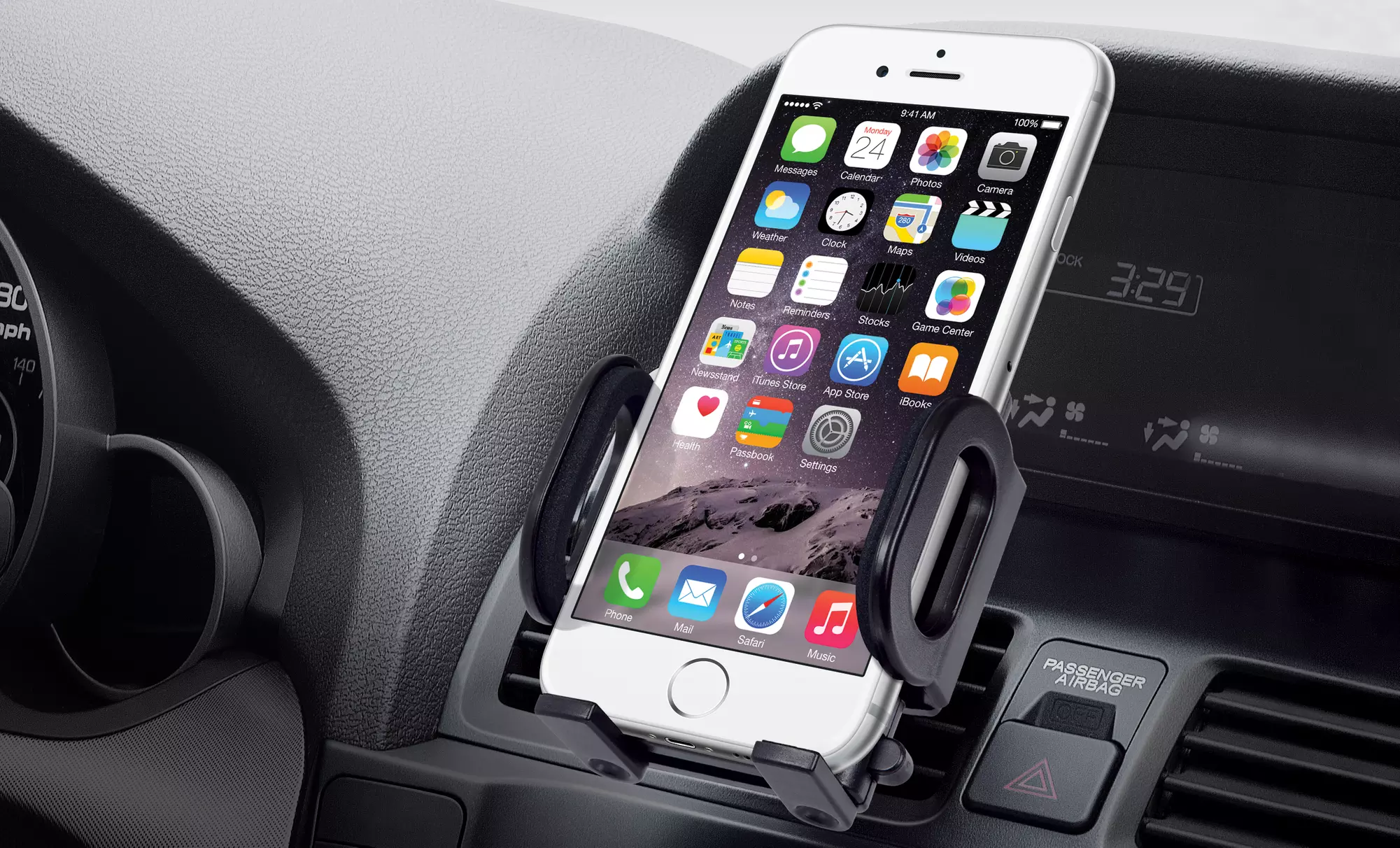 Merkury Universal Smartphone Car Vent Mount - Primary Image