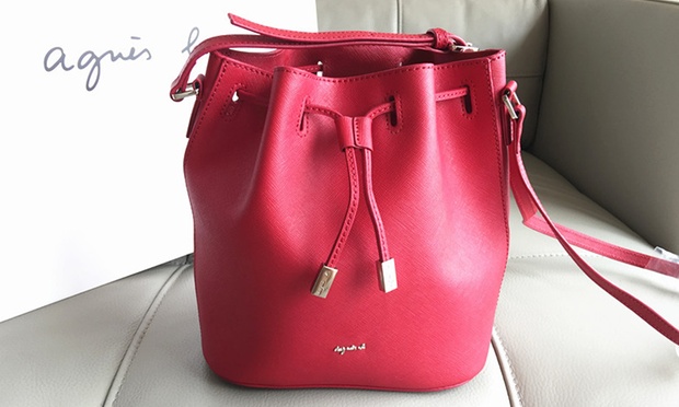 Agnes b deals bucket bag