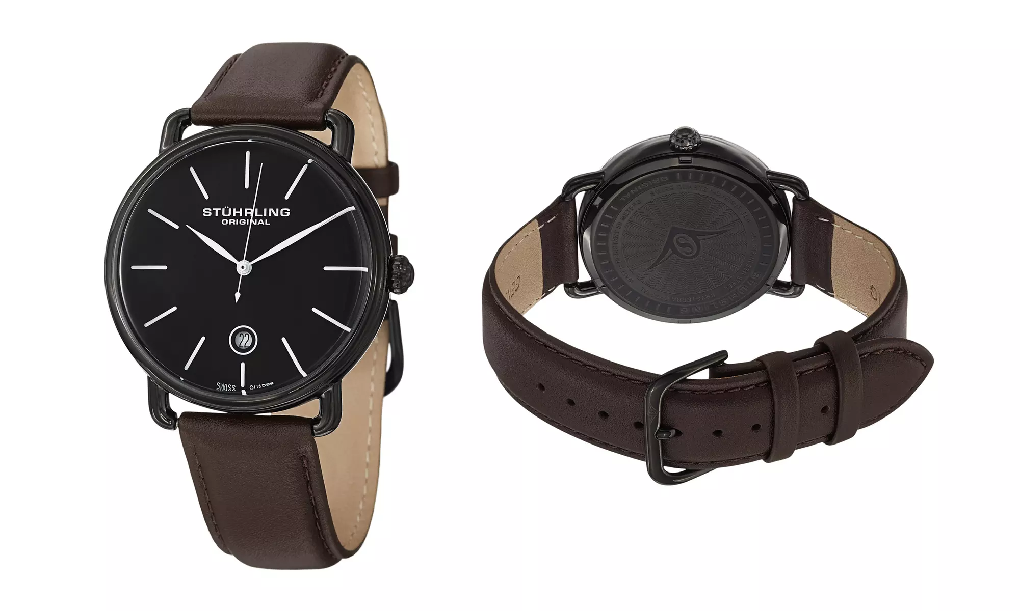 Stührling Original Men's Swiss Symphony Dress Watch Collection - Second Medium