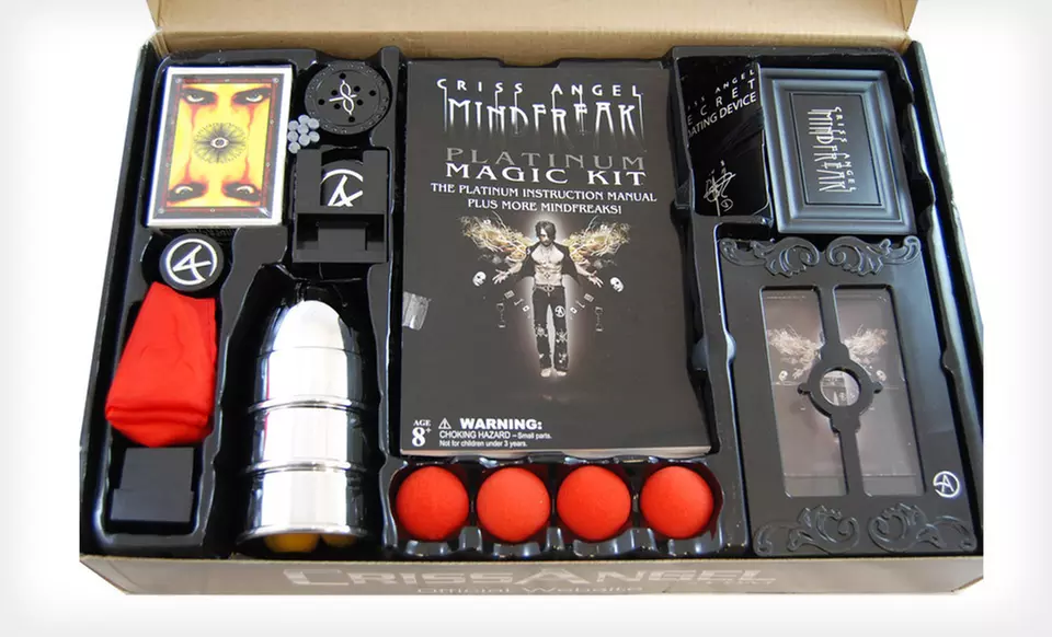 $10.99 for a Criss Angel MindFreak Platinum Magic Set ($29.95 List Price) - Second Medium