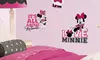 4-Pack of Disney's Minnie Mouse Wall Decals