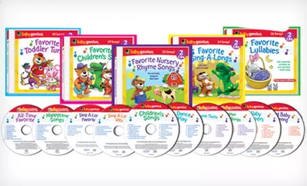 $25 for a Baby Genius 10-Disc CD Set ($64.90 List Price) - Primary Image
