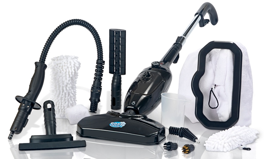 Image 3: Steam Mop With 12 Accessories