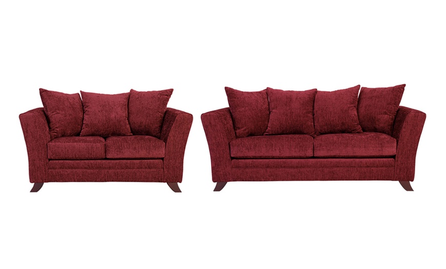 Image 4: 2-Piece Fabric Sofa Set for £399