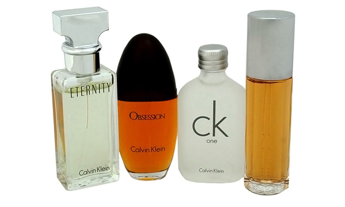 calvin klein 4 piece perfume mini set