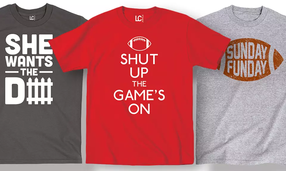 Men's Football Graphic T-Shirts - Primary Image