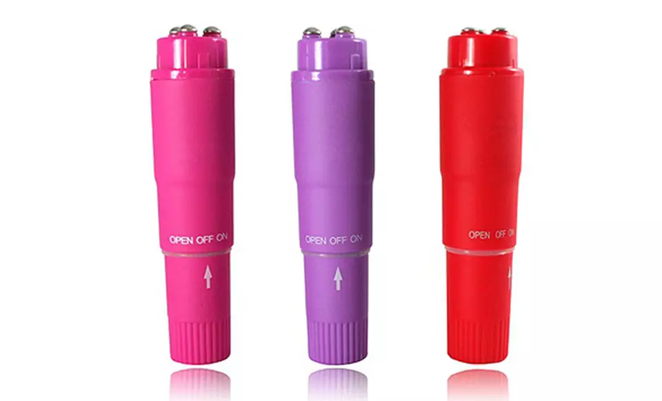 Personal Pleasures Pocket Rocket Vibe in Red, Purple, or Pink - Primary Image