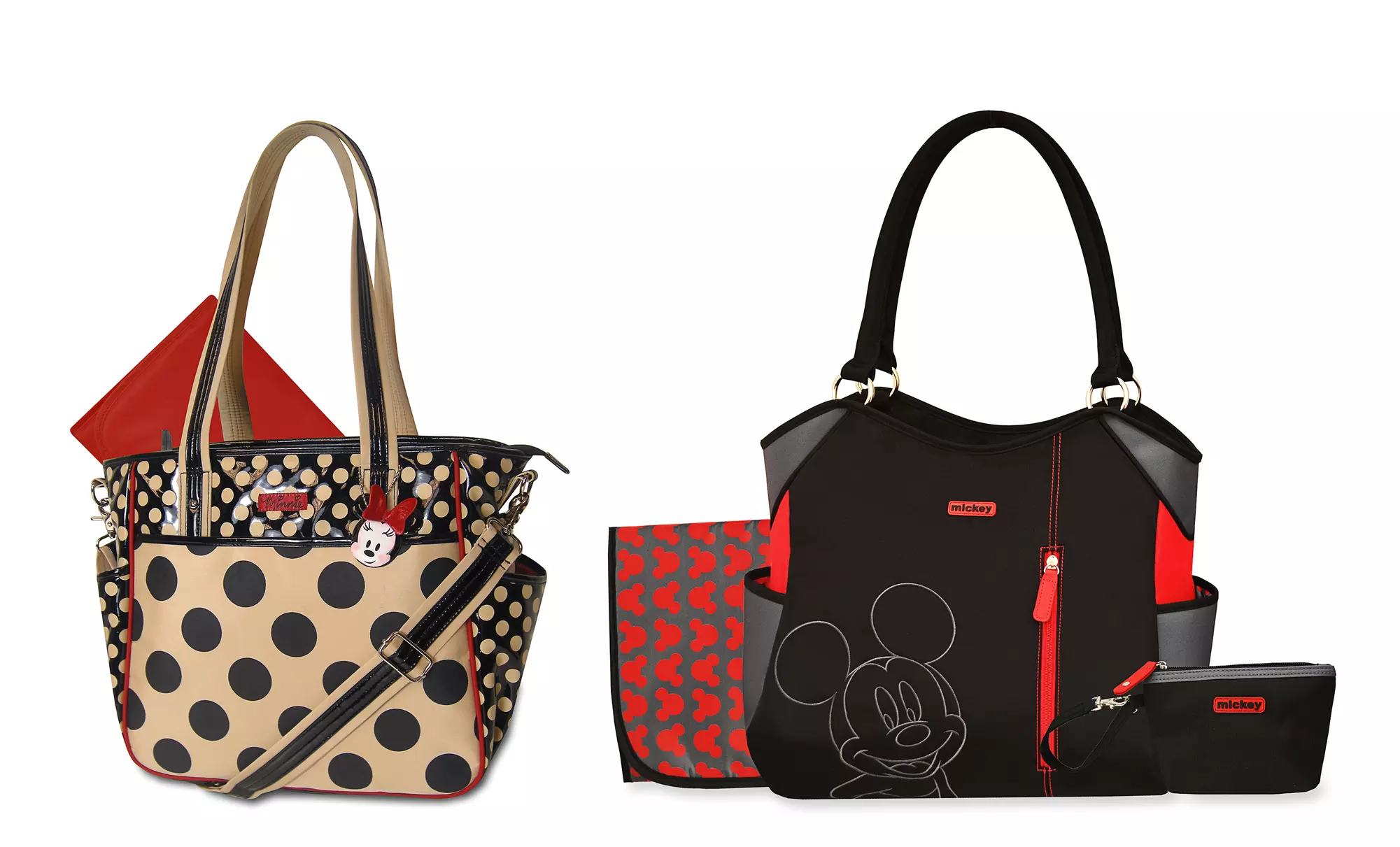 Disney's Minnie and Mickey Mouse Diaper Bags - Primary Image