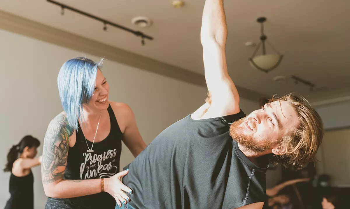 Five or Ten Yoga Classes plus a 4-Class Beginner's Program at Ashtanga Yoga Victoria (Up to 77% Off) - Primary Image