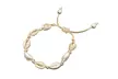 1 ou 3 bracelets coquillage lien en coton ciré - Second Medium