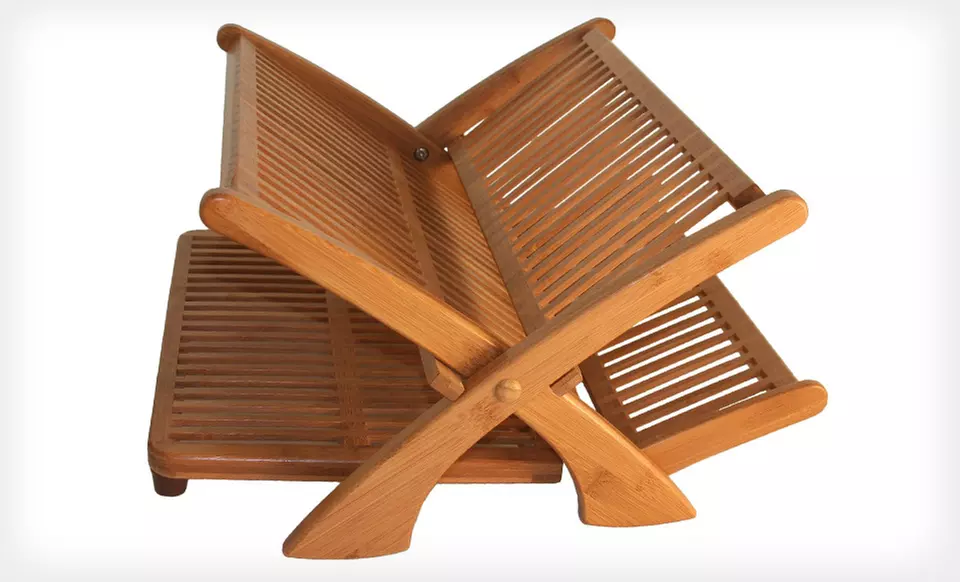 $39.99 for a Bamboo Dish-Drying Rack ($59.99 List Price). Free Shipping and Returns. - Second Medium