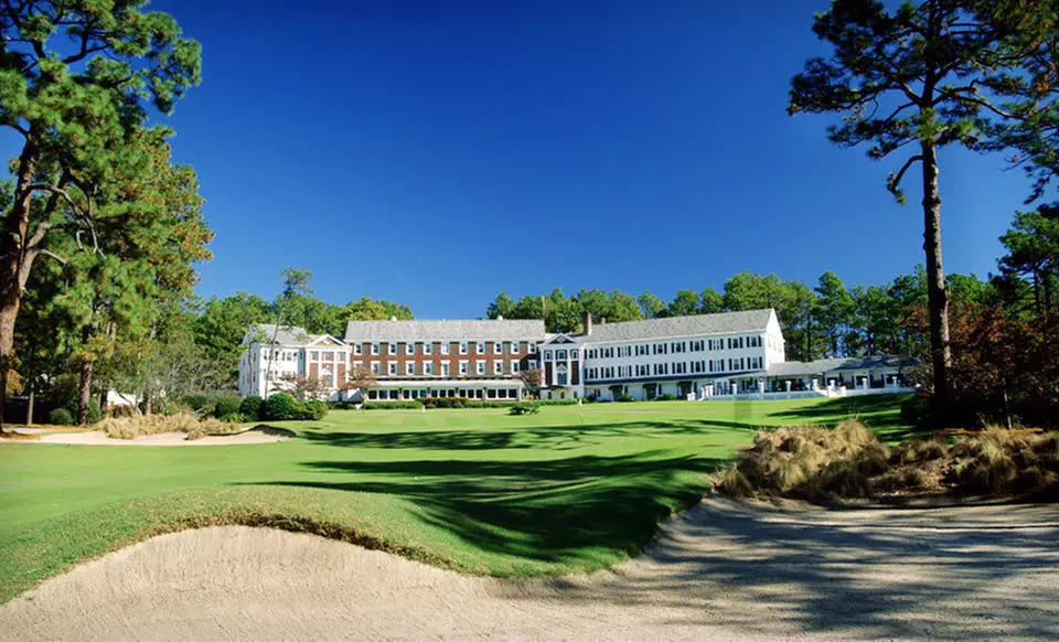 One-Night Stay with Option for Golf for Two at Mid Pines Inn & Golf Club in Southern Pines, NC - Primary Image