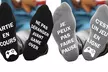 Chaussettes à message "Jeux Video", spécial Gamers - Second Medium