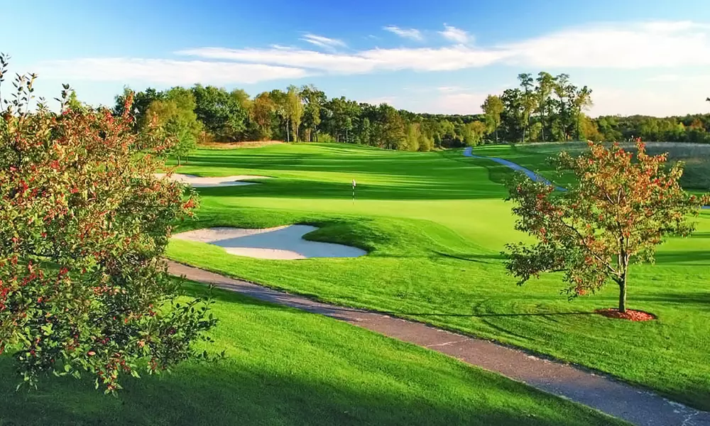 1- or 2-Night Stay for Two with Unlimited Golf at Gull Lake View Golf Club & Resort (Up to 40% Off) - Primary Image
