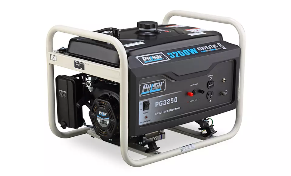 Pulsar 3250-Watt Gasoline-Powered Portable Generator (PG3250) - Primary Image