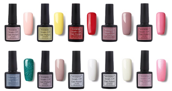 Phoera Soak Off Gel Polish 8ml