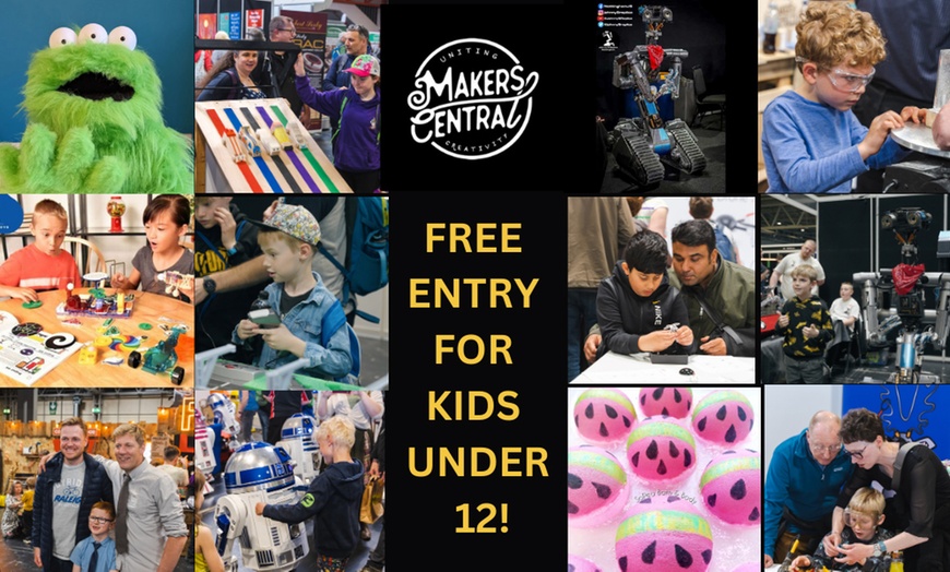 Image 8: Celebrate Creativity with 2 Tickets to Makers Central in Birmingham