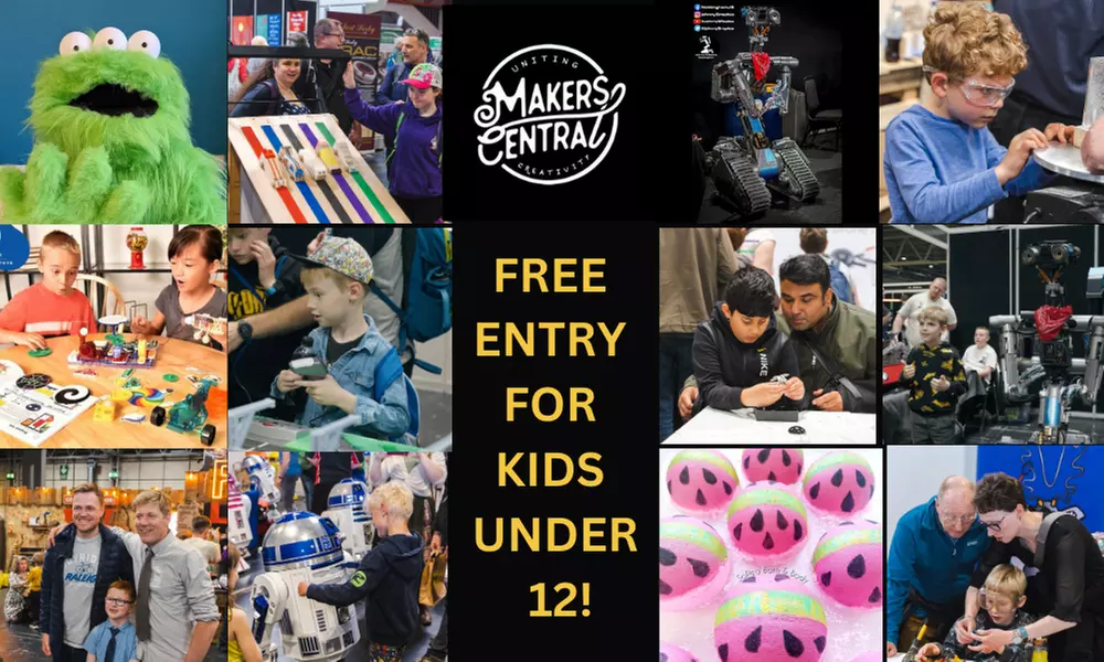 Celebrate Creativity with One Ticket to Makers Central in Birmingham