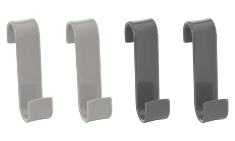 Set di 2 o 4 ganci per salviette per termosifone Feridras disponibili in 2 colori