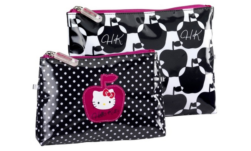 Image 1: Hello Kitty Cosmetics Case