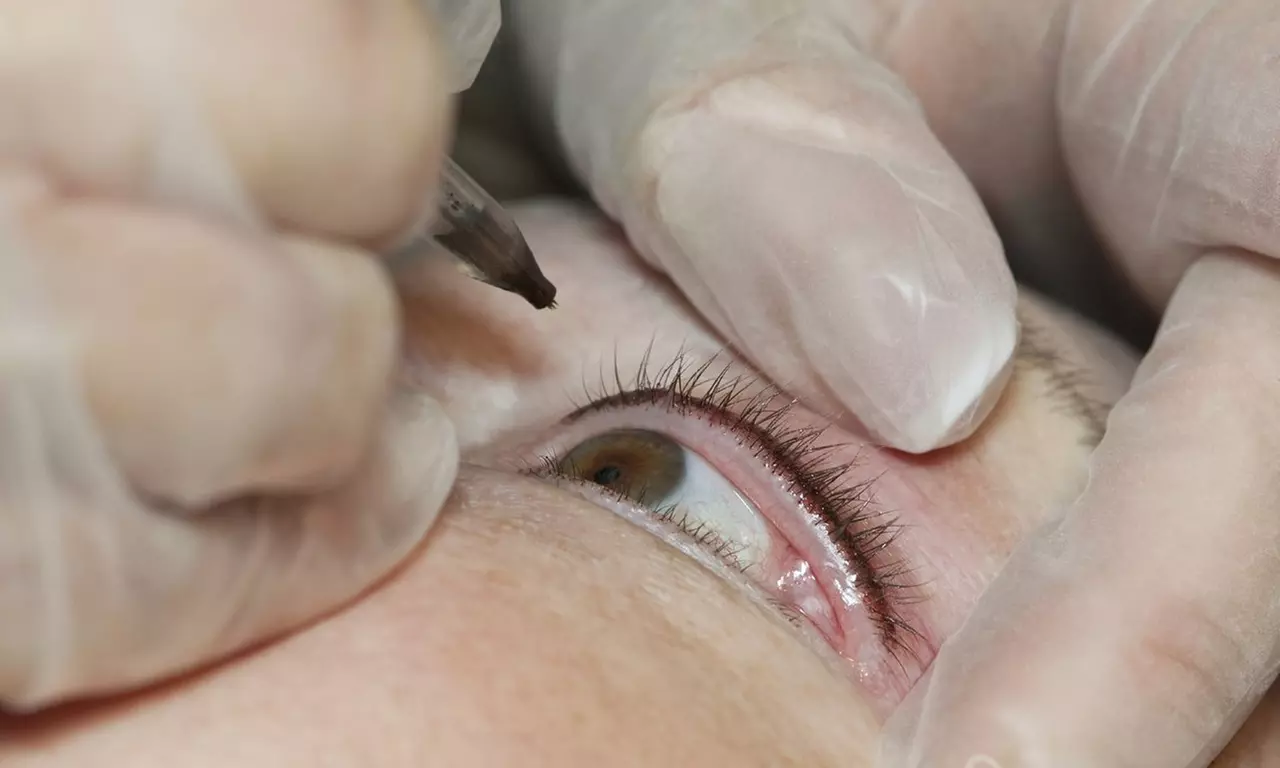 One Microblading Session with Optional Eyebrow Wax and Seven-Week Touch-Up at Salon Red Studio (Up to 74% Off) - Primary Image