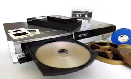 6, 8, or 10 Video-to-DVD Transfers or $25 for $50 Worth of Services at Such Media - Primary Image