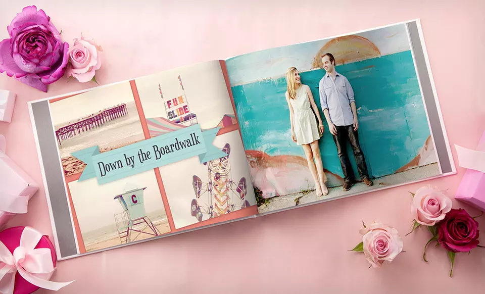 20-Page Custom Pocket, Classic, or Deluxe Photo Book from MyPublisher (Up to 79% Off). Free Shipping. - Primary Image