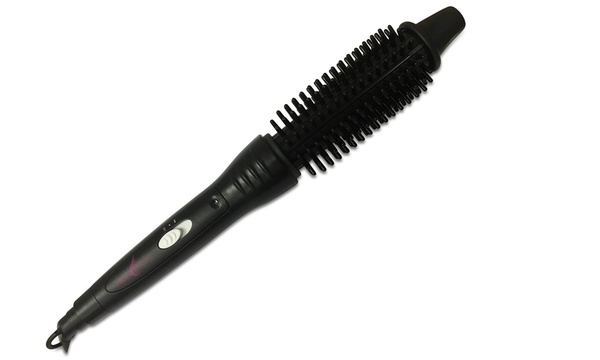 Perfecter fusion styler outlet heated round brush