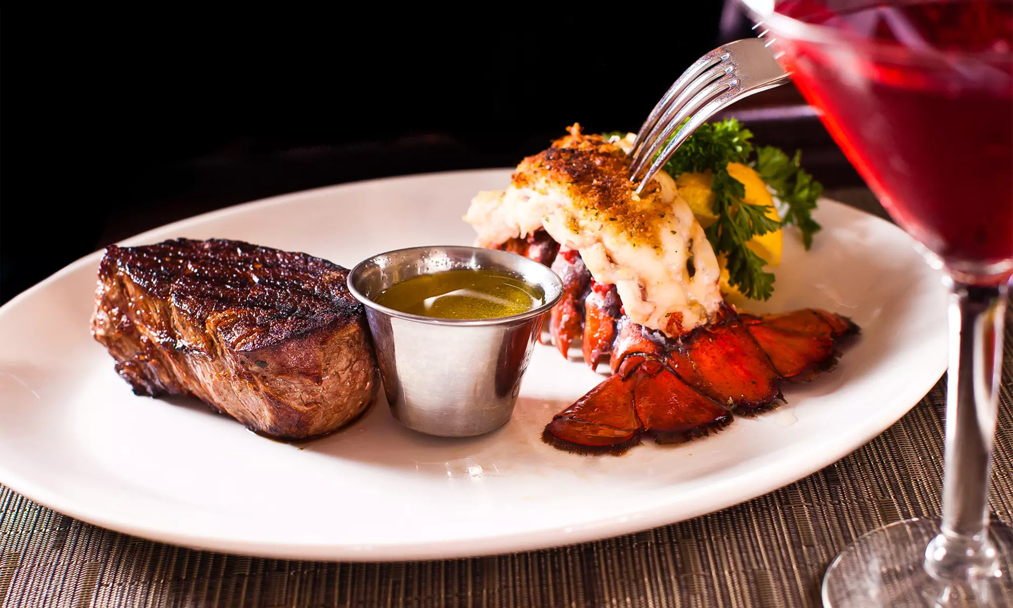French Dinner for Two or Four, or $32 for $50 Worth of French Cuisine for Two or More at Amuse - Primary Image