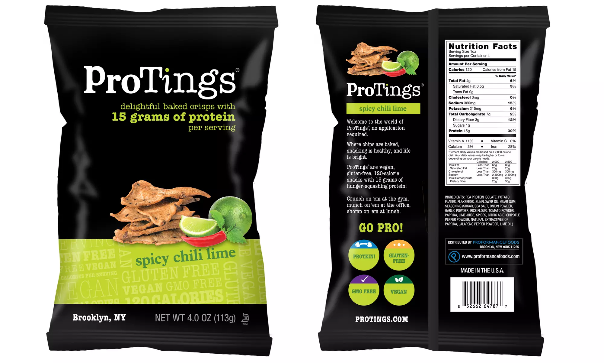 ProTings Protein Chips (12-Pack)  - Second Medium