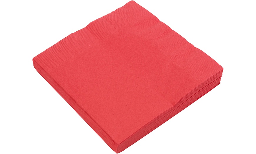 Image 2: Three-Ply Paper Napkins