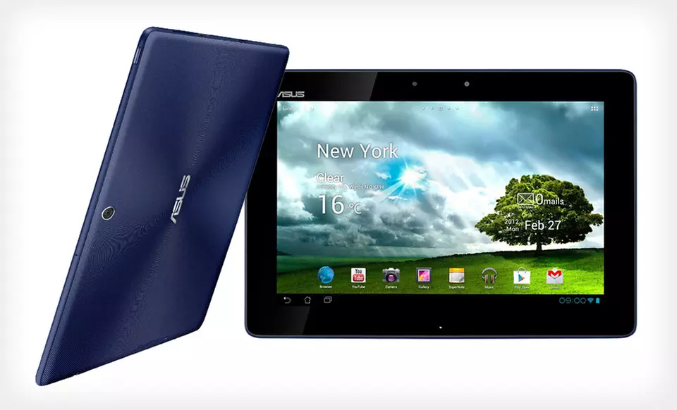 $349 for an ASUS 32GB Transformer Tablet in Blue (Refurbished) ($399.99 List Price). Free Shipping and Free Returns. - Second Medium