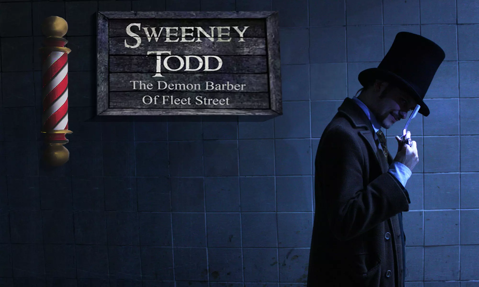 Explore Dark Secrets w/ the Sweeney Todd Horror Walk for 1,2,3,4, or 6