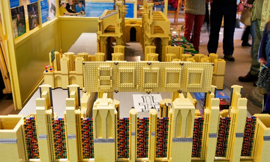 Image 2: Durham Cathedral in LEGO