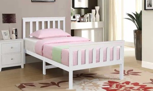 Solid Pine Wood Bed Frame