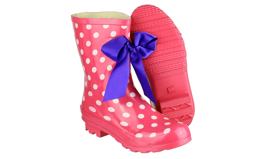 Image 6: Ladies' Patterned Wellies