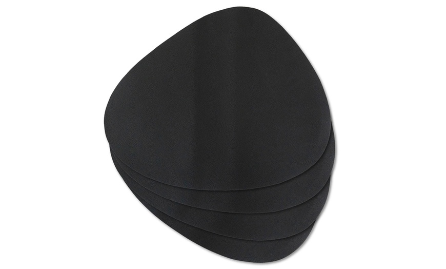 Image 11: Set van 4 elegante faux leren placemats