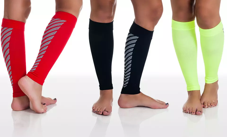 $19.99 for a Remedy Calf Compression Sleeve ($49.99 List Price). Multiple Options Available. Free Shipping. - Primary Image