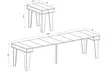 Mesa consola extensible Nordic KL de hasta 3m con envío gratuito - Image 6