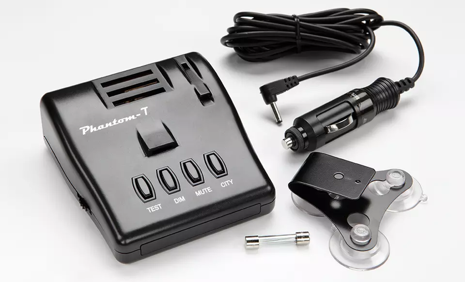 Rocky Mountain Radar Phantom-T Laser and Radar Detector and Scrambler with 1-Year Radar/Laser Ticket Rebate - Second Medium